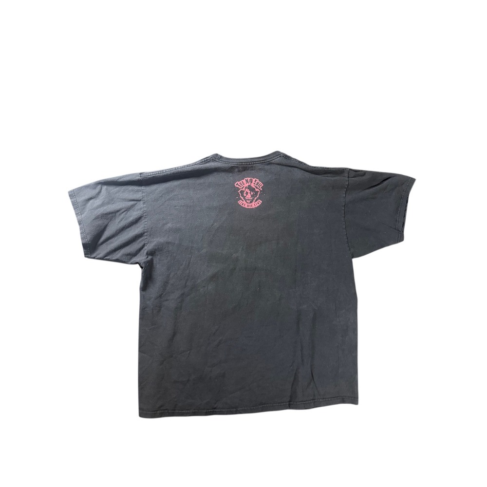 Punch Man Fight Club Graphic Tee Saitama Genos Black Shirt XL anime movie promo - Picture 2 of 5